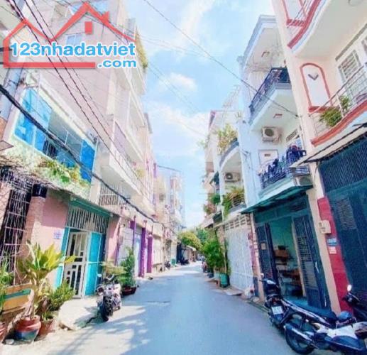 KHU VIP BÀU CÁT, 50M2, 5 TẦNG BTCT, HẺM XE HƠI, NHỈNH 6 TỶ