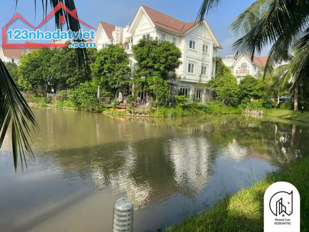 Bán biệt thự Vin Riverside Long Biên đường Anh Đào view hồ ở thoáng mát 258m 4 tầng, 93 tỷ - 4