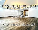 BÁN NHÀ LIỄU GIAI BA ĐÌNH 45M2-6 TẦNG-MT 5M-GIÁ CHÀO 13,95 TỶ-THƯƠNG LƯỢNG