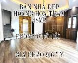 BÁN NHÀ ĐẸP HOÀNG HOA THÁM ĐÓN TẾT 48M2-5 TẦNG-MT 5,8M-GIÁ CHÀO 9,6 TỶ