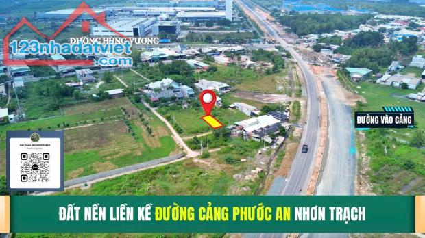 Giảm giá bán gấp nền đất  thổ cư DT 127m2ngay đường Cảng Phước An Nhơn Trạch