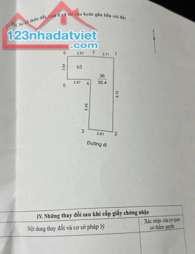 Bán Nhà Trần Quý Cáp 36M x 4T Chỉ 6,7 Tỷ. Ngõ nông, 10m ra phố - 4