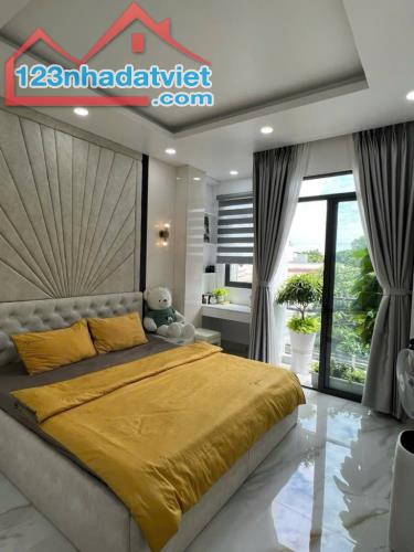 NHÀ XÂY TÂM HUYẾT - 4 TẦNG 60m2 VUÔNG VỨC - HẺM XE HƠI - NỘI THẤT CAO CẤP - 4