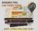 Bán nhà quận tân bình,45m2,trệt lầu & sân thượng,doan thu 240tr năm,full NT