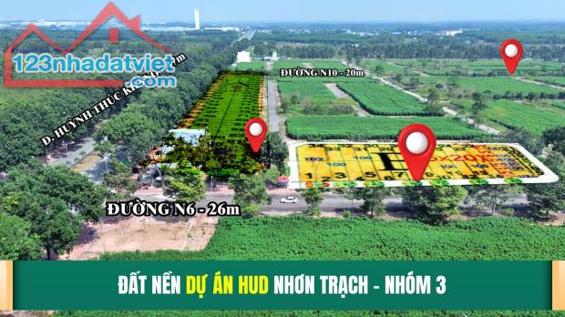 Cần bán nền liên kế DT 123m2 dự án Hud Nhơn Trạch