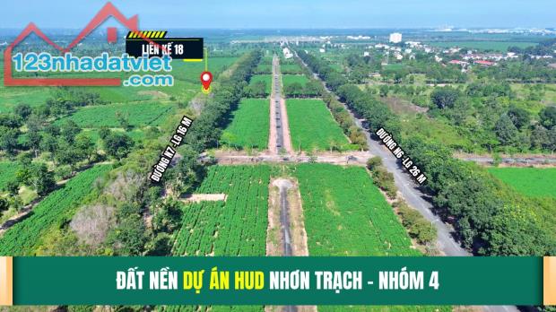 Cần bán nền liên kế DT 123m2 dự án Hud Nhơn Trạch - 1