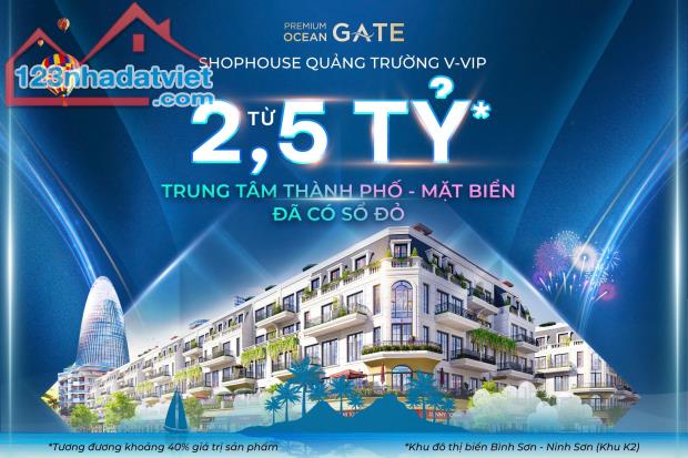 Giỏ hàng độc quyền 10 căn Shophouse TTTP.Phan Rang - Chỉ từ 2,5 tỷ sở hữu ngay