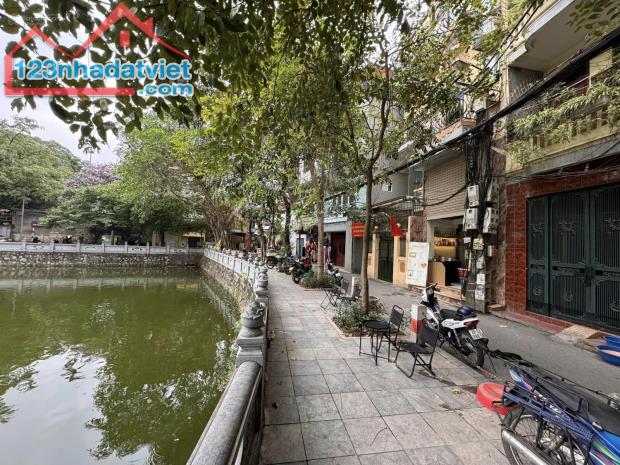 BÁN NHÀ MẶT PHỐ KHƯƠNG THƯỢNG , MẶT TIỀN RỘNG, VEW HỒ, ÔTÔ CHẠY VÒNG QUANH, KD ĐỈNH - 1