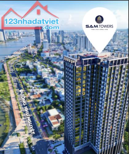 Sam Towers căn hộ mặt sông Hàn, thanh toán 30% nhận nhà cho thuê ngay 17-25Tr/tháng