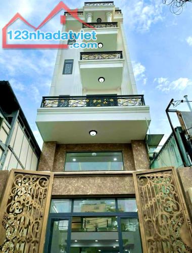 NHÀ CỰC ĐẸP, TÂN BÌNH, MẶT TIỀN ĐƯỜNG LỚN, KN PHAN HUY ÍCH. 102m2, 6 TẦNG, 18 Tỷ.