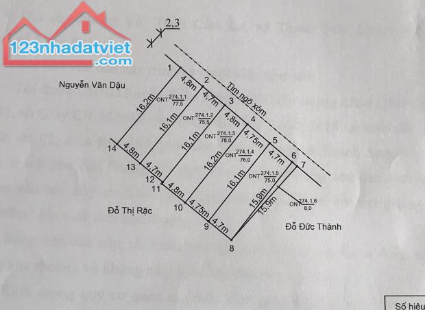 Bán Lô đất đẹp tại Cẩm Hoàn, Thanh Sơn, Kiến Thụy, Hải Phòng  - Diện tích : 76m2 - 1