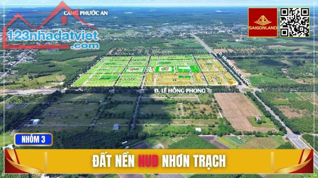 Saigonland Nhơn Trạch - Nhận ký gửi mua bán Đất nền sổ sẵn dự án Hud Nhơn Trạch - 3