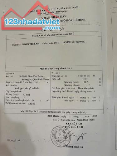 bán nhà phan chu trinh 5 lầu giá 4,9 tỉ tl