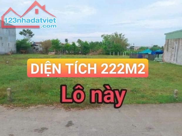 BÁN GẤP LÔ ĐẤT 222M2 - 1 TỶ350TR -ẤP MỚI 1-MỸ HẠNH NAM-ĐỨC HÒA-LONG AN.