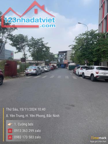 Đất Trần Xá cổngV3 -KCN Sam Sung kinhdoanh đầu tư 1,xty 81m2 – hàng F0