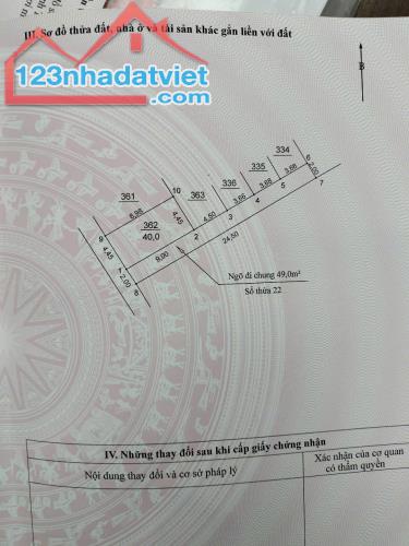 Cần bán nhanh mảnh đất 40m2 tại Vạn Phúc, Thanh Trì. Giá rẻ chỉ 2.x tỷ. - 1