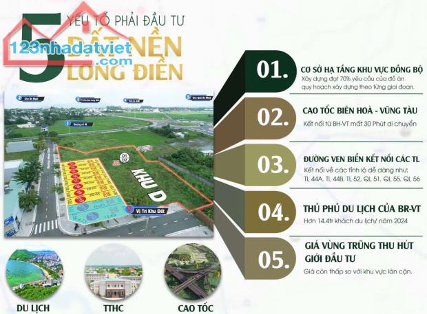 Bán đất ngay khúc bùng binh cống Bà Sáu giá rẻ tiện để ở và đầu tư - 2