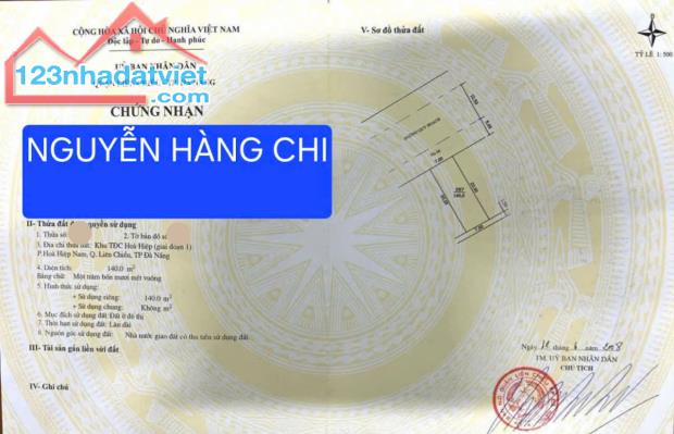 🔴💥Bán đất đường Nguyễn Hàng Chi - đường rộng 10,5m