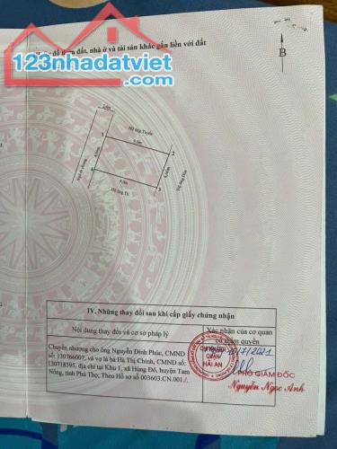 Lô đất ~42m2 tại ngõ 172 Cát Linh, Tràng Cát. Ngõ rộng 2,5m chỉ 950 triệu. - 1