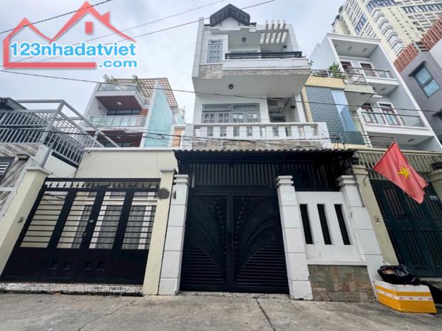 💥HẺM XE HƠI 52 Nguyễn Thị Thập,Bình Thuận 🏡Diện tích:143m2 (5x28m) +4Tầng Giá 16Tỷ