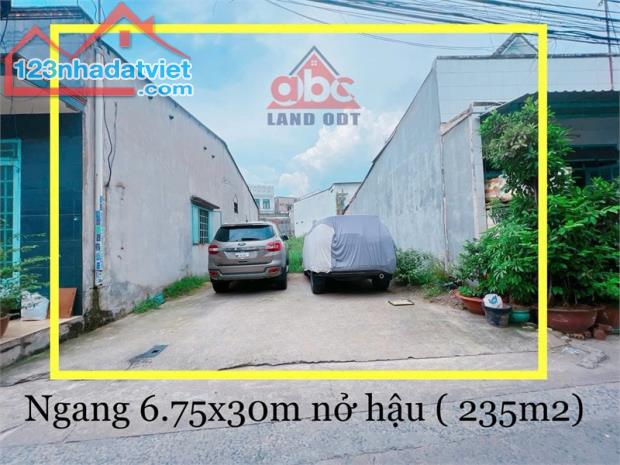 HN273 lô đất đẹp gần Giáo xứ Bùi Thái, tam hòa. DT 235m2 với mặt tiền 6.75m - 3