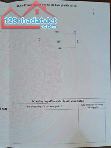 BÁN MẶT PHỐ TRẦN NGUYÊN ĐÁN KĐT ĐỊNH CÔNG 52M 4T MẶT TIỀN 4,5M – NHỈNH 25TỶ_ LH 0795986686 - 2