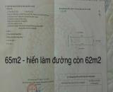 ❎Siêu phẩm lô đất trục thôn Đền - Lâm Động  🛑DT : 65m2 - hiến làm đường còn 62m2