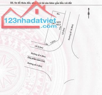 Lô góc 8x22=163m2 đường 20m&12m giá 3tỷ6. Khu dân cư gần đường Vành Đai 3