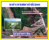 Cần bán khu đất TMDV bên cạnh Sân golf Amber Hills Yên Dũng, Bắc Giang.