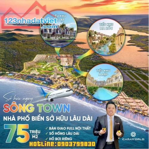 Tại CaraWorld Cam Ranh, khu Flex Town là sự giao thoa kiến trúc giữa các nền văn hóa trên - 1