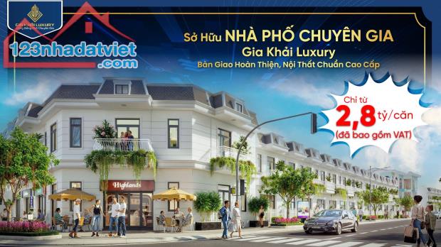 Bán nhà Gia Khải Luxury 2 lầu nội thất cao cấp chỉ 2,8 tỷ , SHR đối diện chợ An Điền