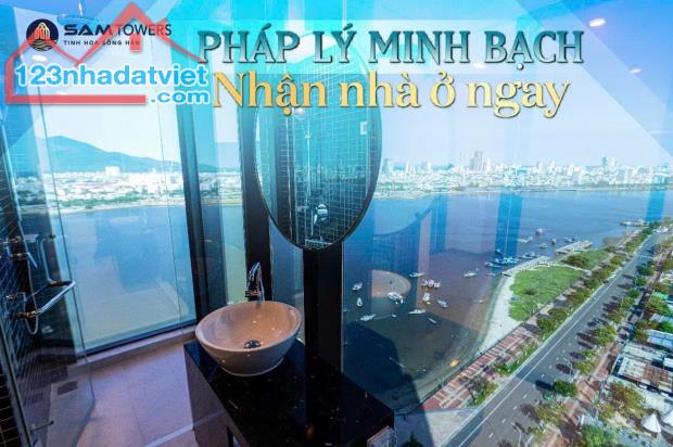 Em có căn hộ 52m2 chủ ngộp bank bán nhanh cho ai thiện chí. Ngay trung tâm Hải châu view s - 5