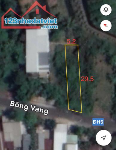 MẶT TIỀN BÔNG VANG - MỸ KHÁNH - Gần ĐH Nam Cần Thơ - Nền đẹp 5.2x29.5 ~ 149m2 thổ cư.