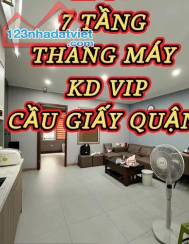 BÁN NHÀ ở TRẦN QUỐC HOÀN, ô tô, 60m, 7 tầng, 23 tỷ - 2