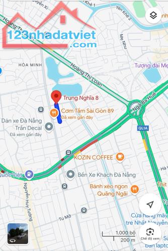 Bán đất Đường Trung Nghĩa 8, phường Hòa Minh - DT: 91.5m2, Giá 3.9 tỷ tl - Trước Bến xe ĐN