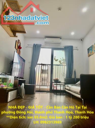 NHÀ ĐẸP - GIÁ TỐT - Cần Bán Căn Hộ Tại Tại phường Đông Hải, thành phố Thanh Hoá, Thanh Hóa