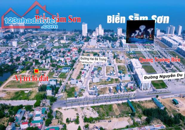 BÁN CẮT LỖ LÔ ĐẤT GIÁ 1.95 TỶ, KỀ BIỂN SẦM SƠN, SỔ ĐỎ TRAO TAY,RẺ NHẤT THỊ TRƯỜNG - 5