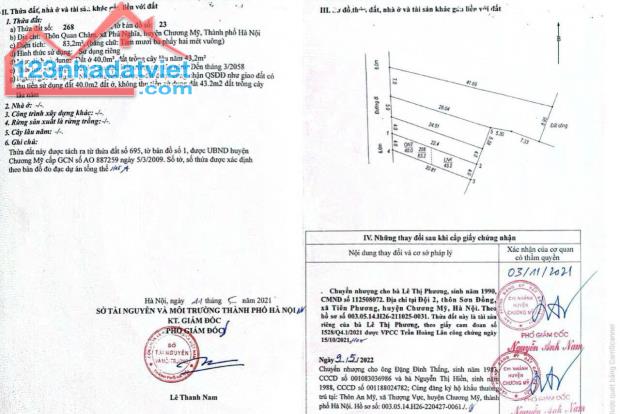 diện tích 83.2m mặt tiền 4m = Hậu đường thôn rộng 6m mặt kinh doanh tốt  xung quanh dân cư - 2