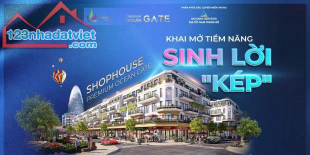 BÁN SHOPHOUSE MẶT BIỂN QUẬN 1 THÀNH PHỒ PHAN RANG CHỈ TỪ 2,5 TỶ/CĂN, NHẬN NHÀ TRƯỚC TẾT. - 1