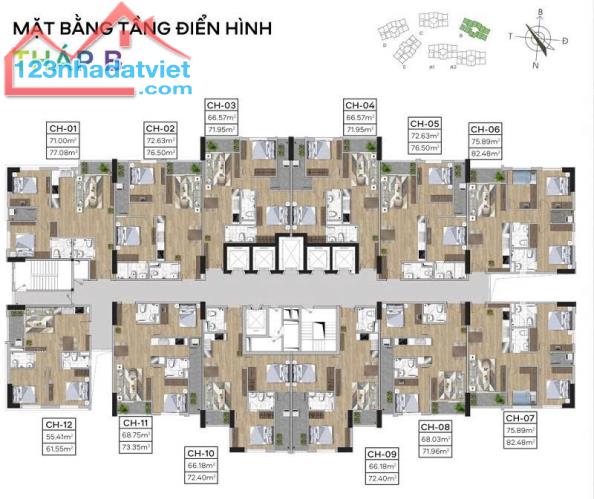 Cơ hội sở hữu căn hộ đẹp nhất tại Toà B - Viên Ngọc quý giá tại TECCO ELITE CITY - 3