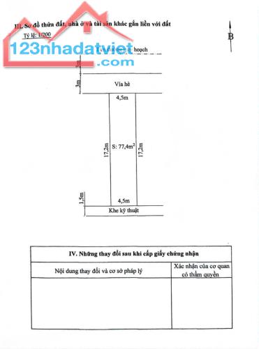 Bán đất phân lô 654 Ngô Gia Tự, DT 77.4m, GIÁ  tr/m, vị trí tuyến 2 cực đẹp