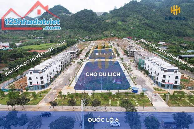 CHÍNH CHỦ BÁN BIỆT THỰ MỘC CHÂU- 3 TẦNG- 168M- SỔ ĐỎ LÂU DÀI- THỊ TRẤN MỘC CHÂU - 3