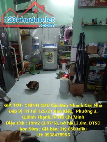 GIÁ TỐT- CHÍNH CHỦ Cần Bán Nhanh Căn Nhà  Đẹp Vị Trí Tại Quận Bình Thạnh, TP HCM