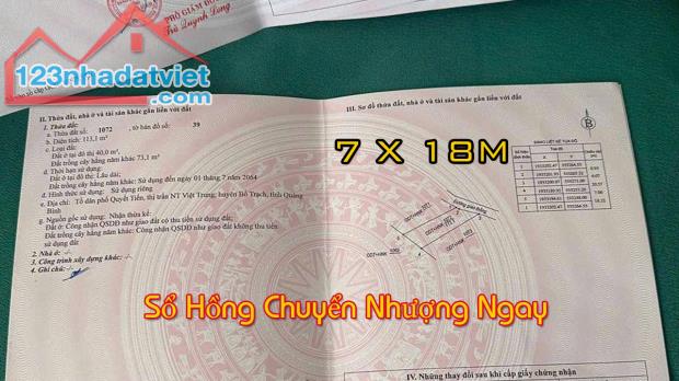 🔥 Siêu phẩm đất nền sát TP Đồng Hới chỉ 250 triệu 🔥 - 3