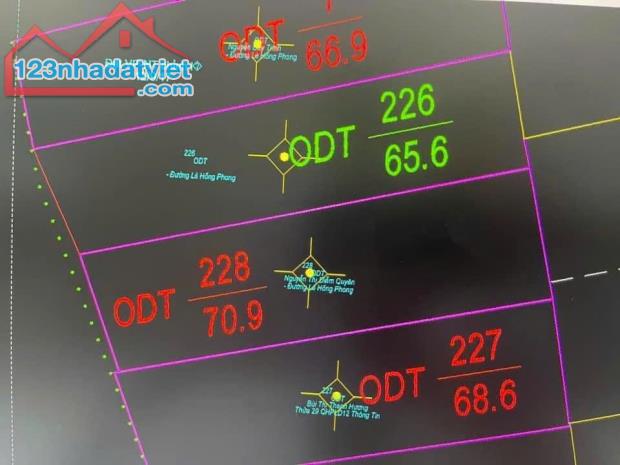 BÁN ĐẤT HẺM Ô TÔ THUỘC PHƯỜNG PHƯỚC HẢI, 71M2, SỔ HỒNG, TÂY NAM, GIÁ TỐT - 2