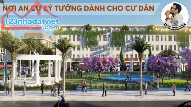 Cực HIẾM chỉ 8lô LK 2Mặt tiền Himlam Boulevard, hướng N công viên, kinh doanh hết nước