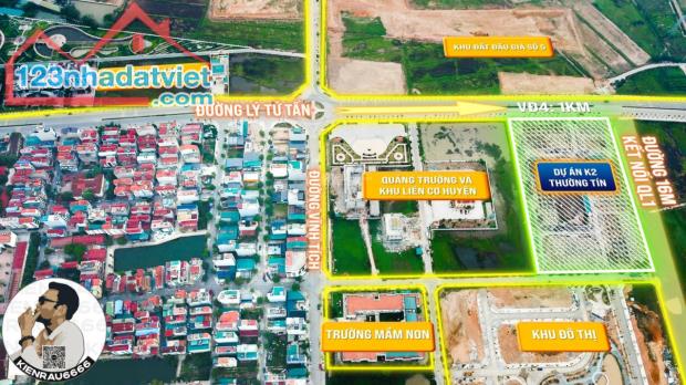 Cực HIẾM chỉ 8lô LK 2Mặt tiền Himlam Boulevard, hướng N công viên, kinh doanh hết nước - 3