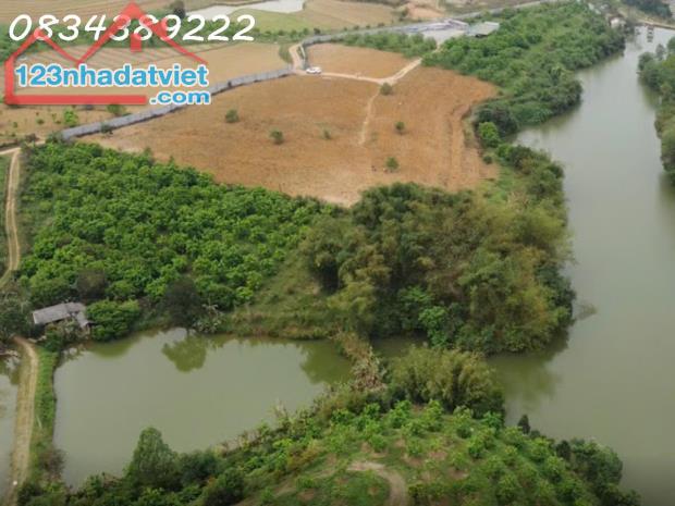 Siêu phẩm Kim Bôi, Diện tích 2,1ha MT 200m, mặt sau bám hồ hơn 200m Giá 450k/m. - 1