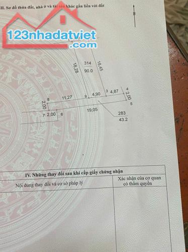 Bán đất Thư Phú, Thường Tín, ô tô 7 chỗ đỗ cửa. Diện tích: 90m2, Giá 2.x tỷ. - 3