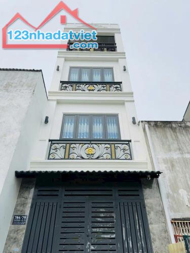 Nhà hẻm 704 Hương Lộ 2,Bình Trị Đông dt 48m2 2 lầu 4pn 3wc giá 5,37 tỷ